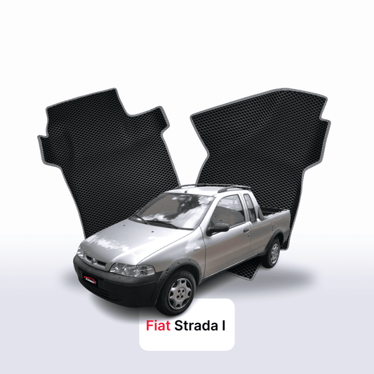 Autokoberce EVAMATS pro Fiat Strada 1 gen 1996-2020 rok PICK-UP s jednokabinou