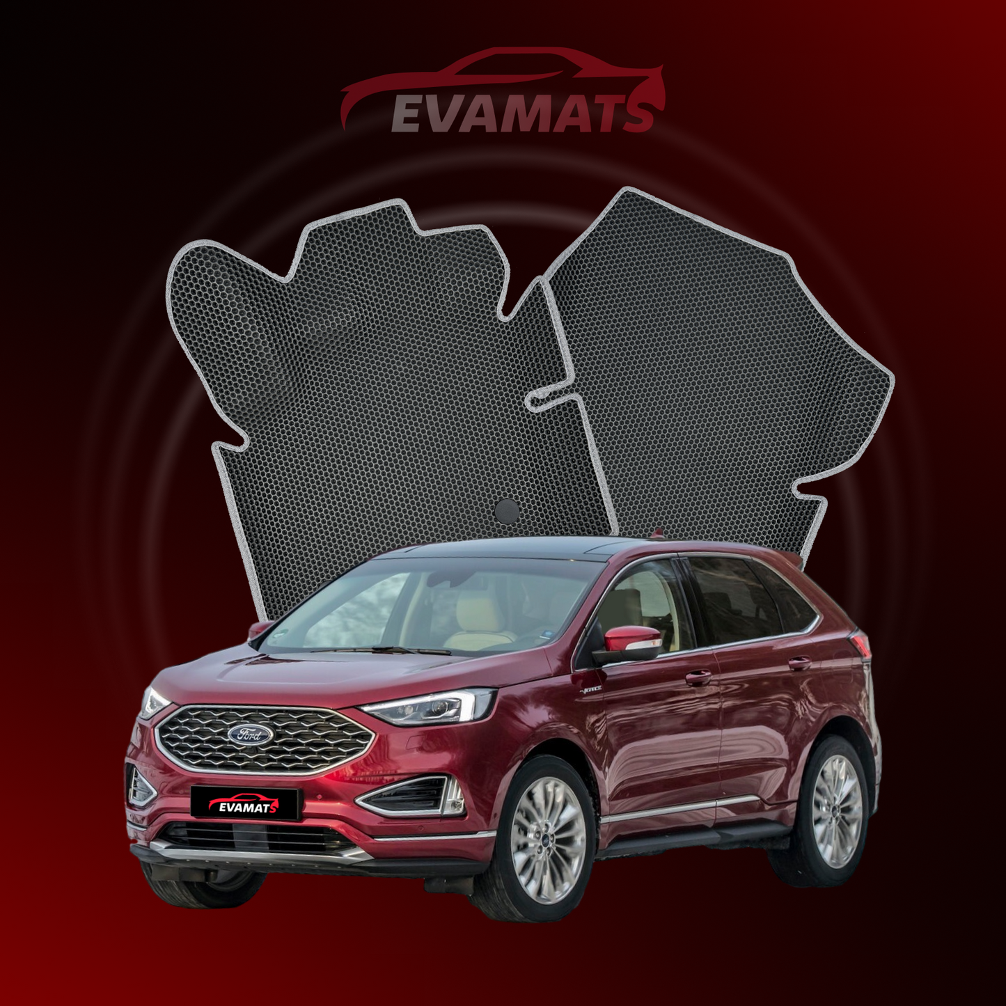 Autokoberce EVAMATS pro SUV Ford Edge 2 gen 2015-2024 rok