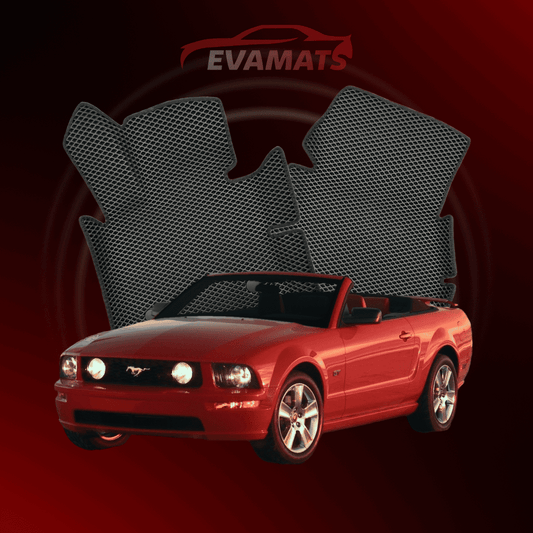 Autokoberce EVAMATS pro Ford Mustang 5 gen 2004-2014 rok CABRIO