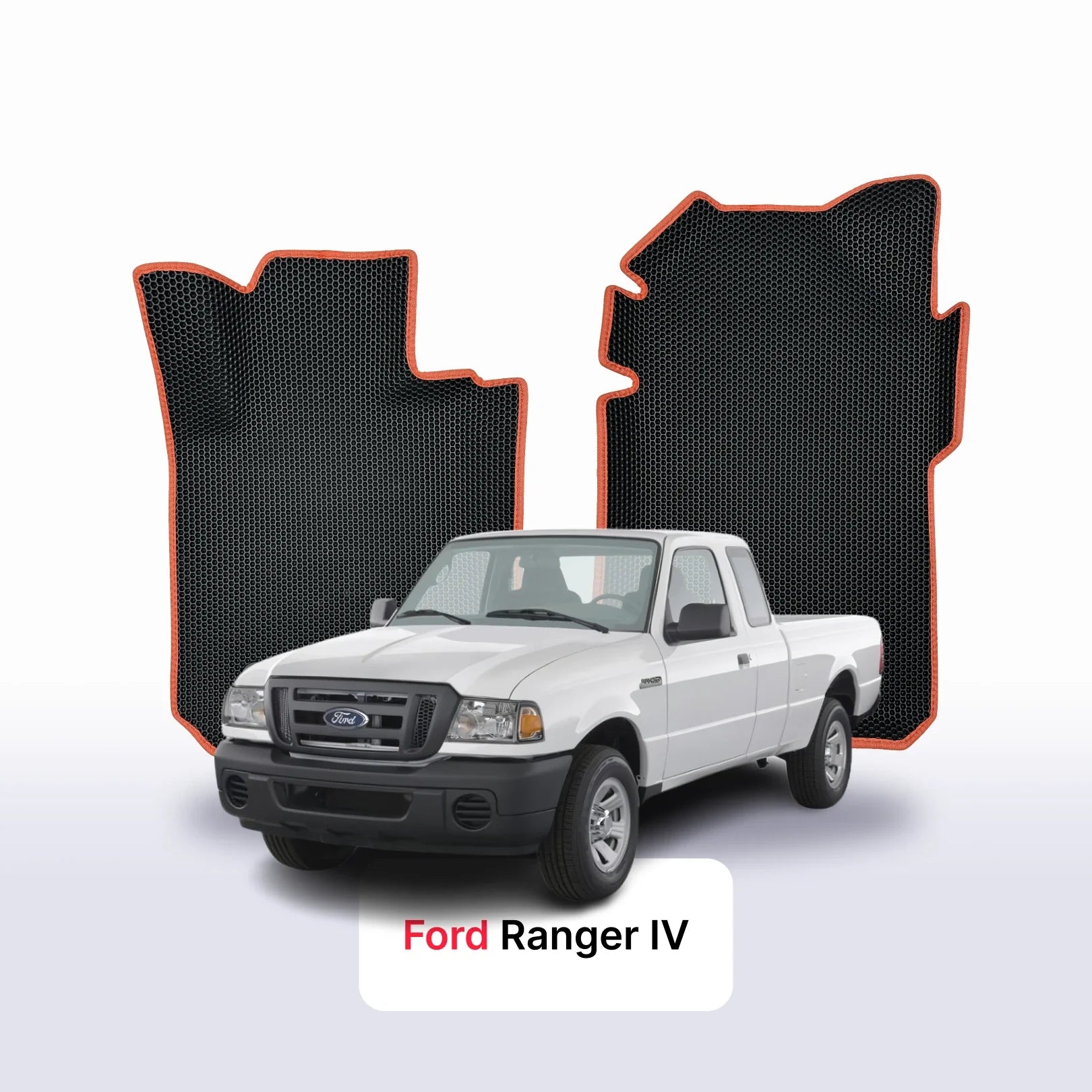 Autokoberce EVA pro Ford Ranger 4 gen 2006-2011 r. PICK-UP półtorej kabiny