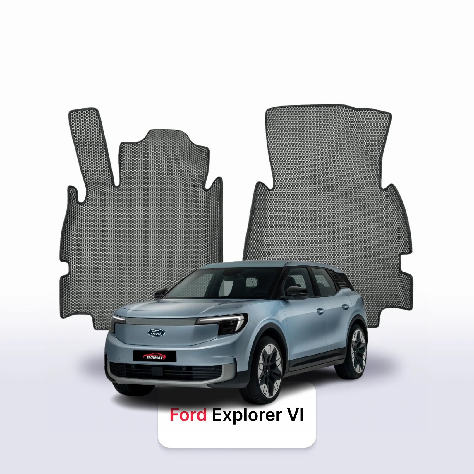Autokoberce EVA pro Ford Explorer 6 gen 2019-2027 r. Elektro SUV