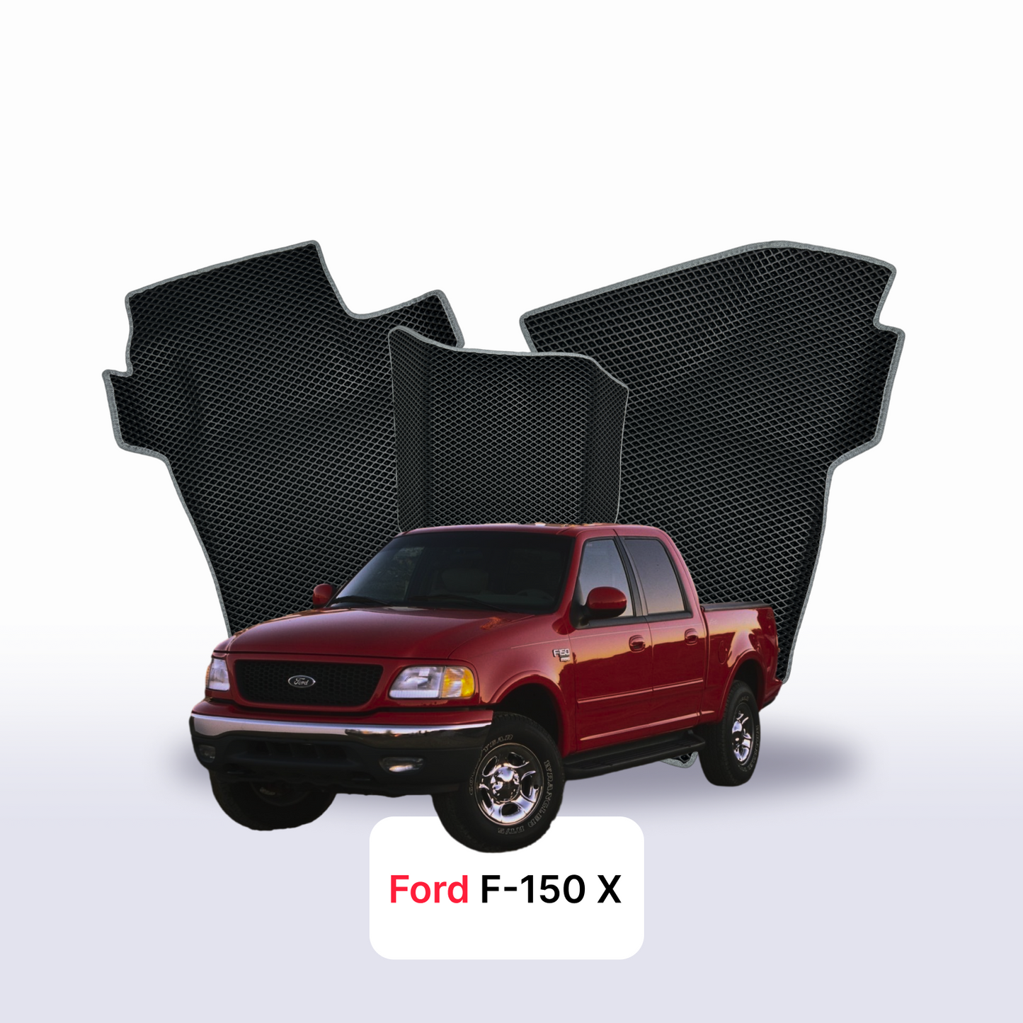 Autokoberce EVAMATS pro Ford F-150 10 gen 1996-2004 rok PICK-UP dvoukabina