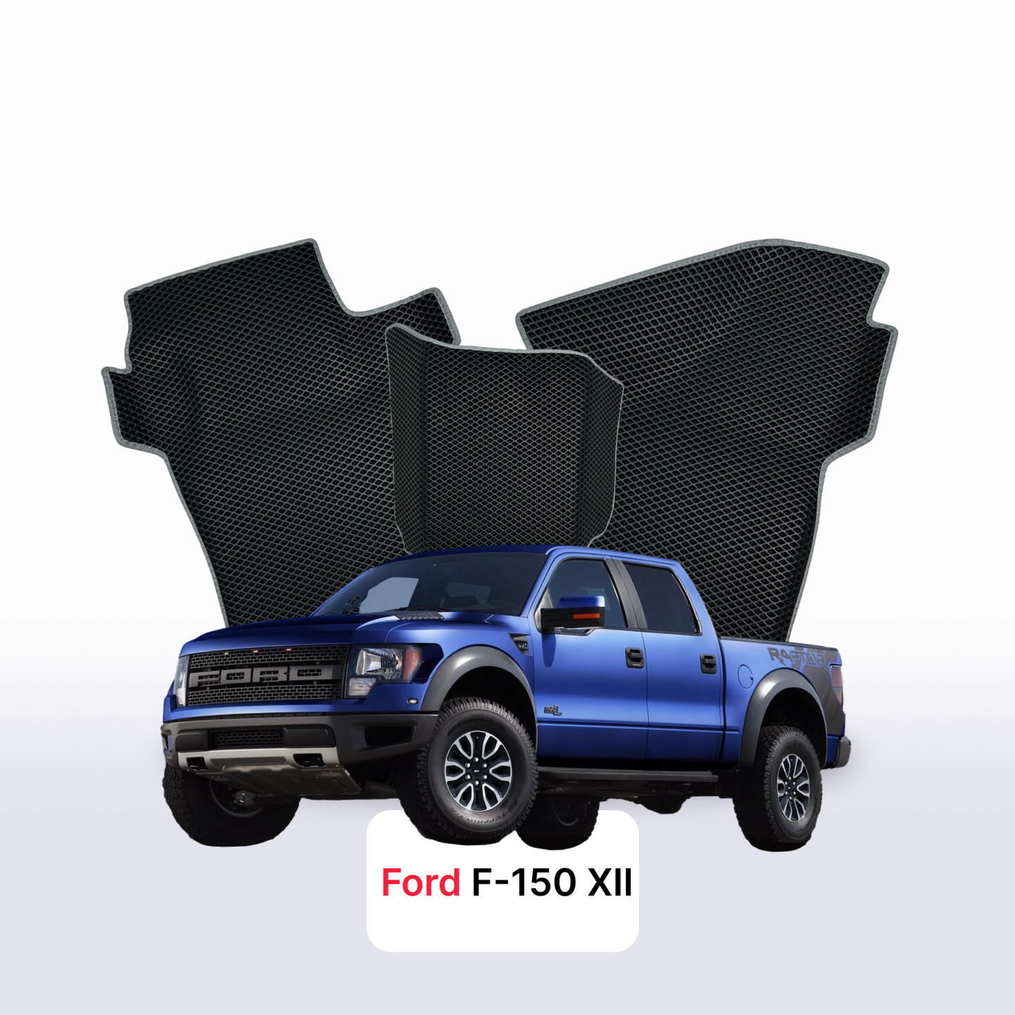 Autokoberce EVAMATS pro Ford F-150 12 gen 2008-2014 rok PICK-UP dvoukabina