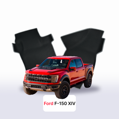 Autokoberce EVAMATS pro Ford F-150 14 gen 2020-2025 rok PICK-UP dvoukabina (Lightning)
