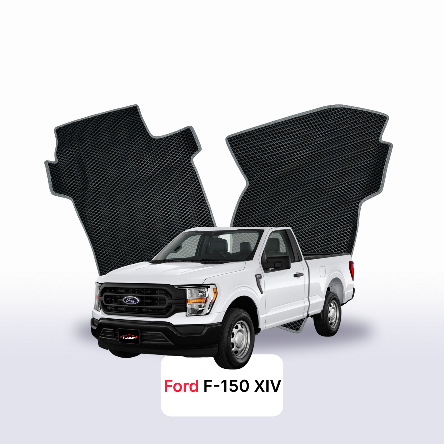 Autokoberce EVAMATS pro Ford F-150 14 gen 2020-2025 rok PICK-UP jednokabinová