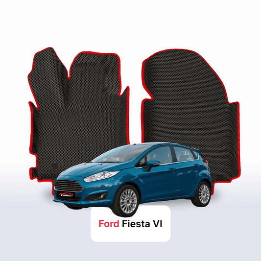 Autokoberce EVAMATS pro Ford Fiesta 6 gen 2008-2017 rok HATCHBACK 5dv.