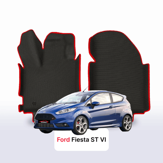 Autokoberce EVAMATS pro Ford Fiesta ST 6 gen 2013-2018 rok HATCHBACK 3dv.