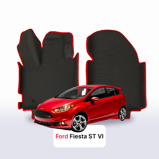 Autokoberce EVAMATS pro Ford Fiesta ST 6 gen 2013-2018 rok HATCHBACK 5dv.