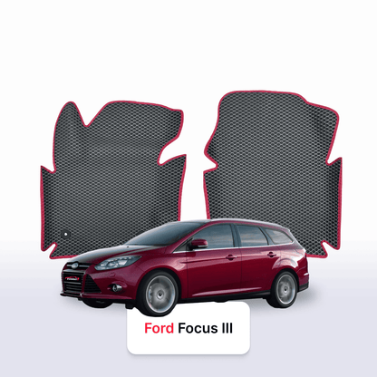 Autokoberce EVAMATS pro Ford Focus 3 gen 2011-2018 rok STATION WAGON