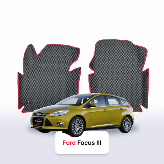 Autokoberce EVA pro Ford Focus(MK3) 3 gen 2010-2019 r. HATCHBACK 5 dveří