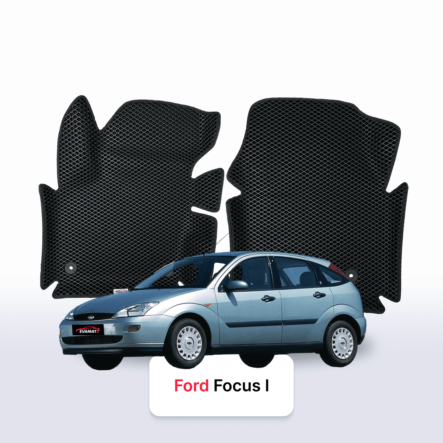 Autokoberce EVAMATS pro Ford Focus(MK1) 1 gen 1998-2004 r. HATCHBACK 5 dveří