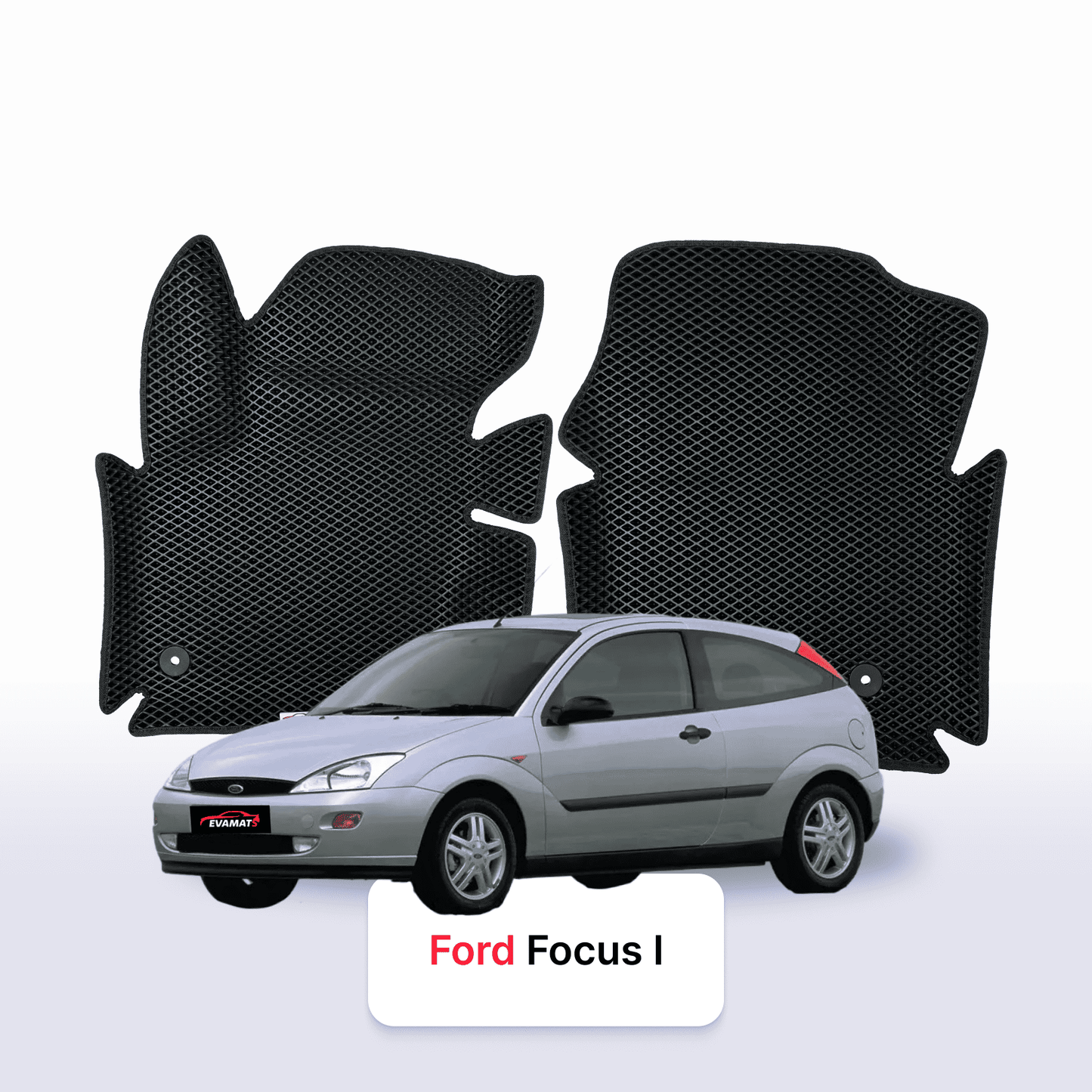 Autokoberce EVA pro Ford Focus(MK1) 1 gen 1998-2004 r. HATCHBACK 3 dveře