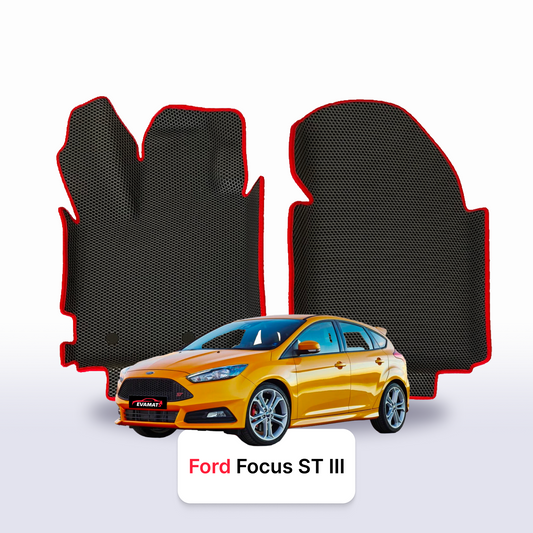 Autokoberce EVAMATS pro Ford Focus ST 3 gen 2012-2018 rok HATCHBACK 5dv.