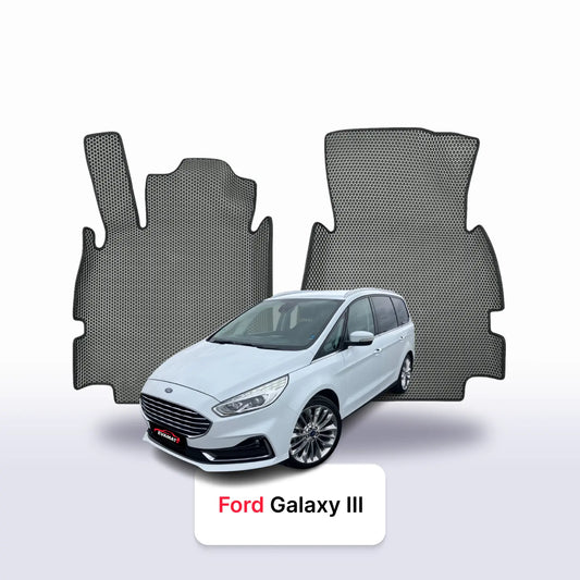 Autokoberce EVAMATS pro Ford Galaxy 3. generace 2015-2023 MINIVAN 5 míst.