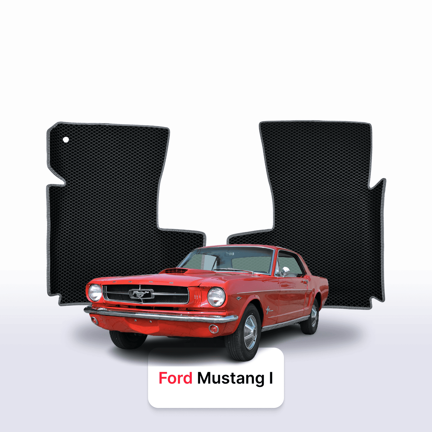 Autokoberce EVAMATS pro Ford Mustang 1 gen 1964-1973 rok COUPE