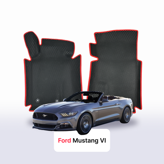 Autokoberce EVAMATS pro Ford Mustang 6 gen 2014-2023 rok CABRIO