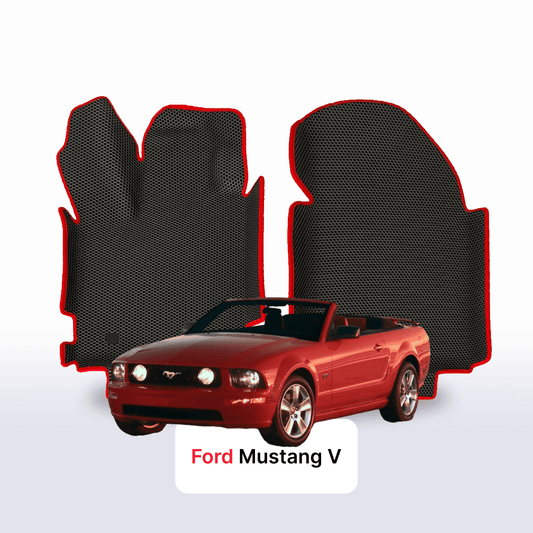 Autokoberce EVAMATS pro Ford Mustang 5 gen 2004-2014 rok CABRIO