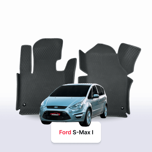 Autokoberce EVAMATS pro Ford S-MAX 1 gen 2006-2015 rok MINIVAN 7 míst