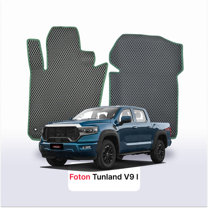 Autokoberce EVA pro Foton Tunland V9 1 gen 2023-2028 r. Pick-Up dvojkabina
