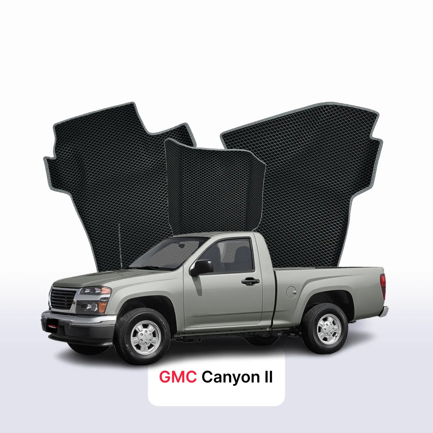 Autokoberce EVAMATS pro GMC Canyon 2 gen 2014-2023 r. PICK-UP jednokabina