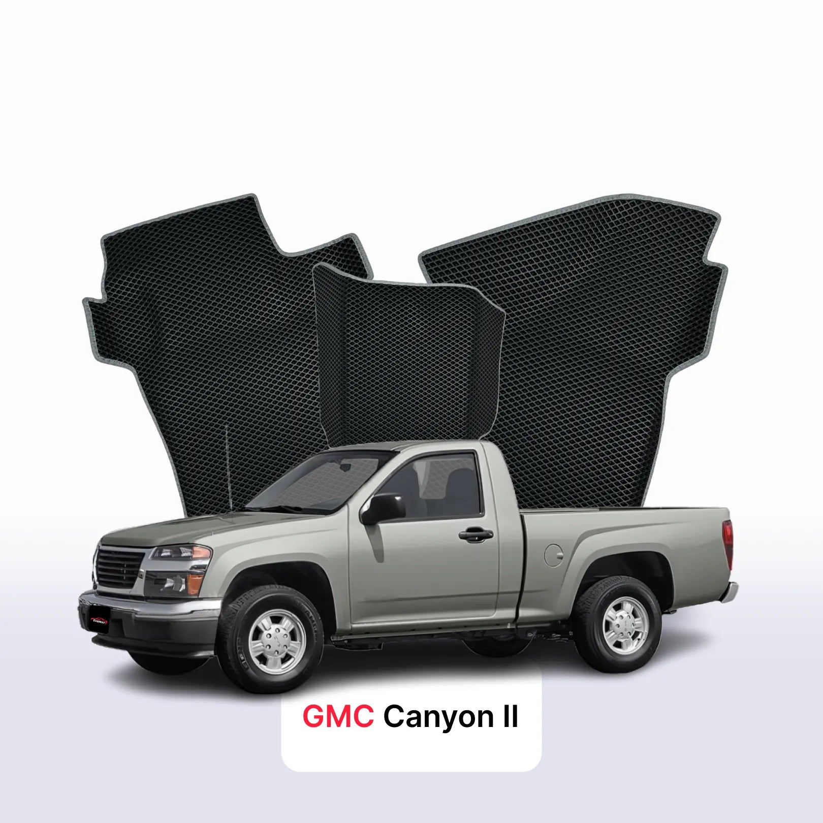 Autokoberce EVAMATS pro GMC Canyon 2 gen 2014-2023 r. PICK-UP jednokabina