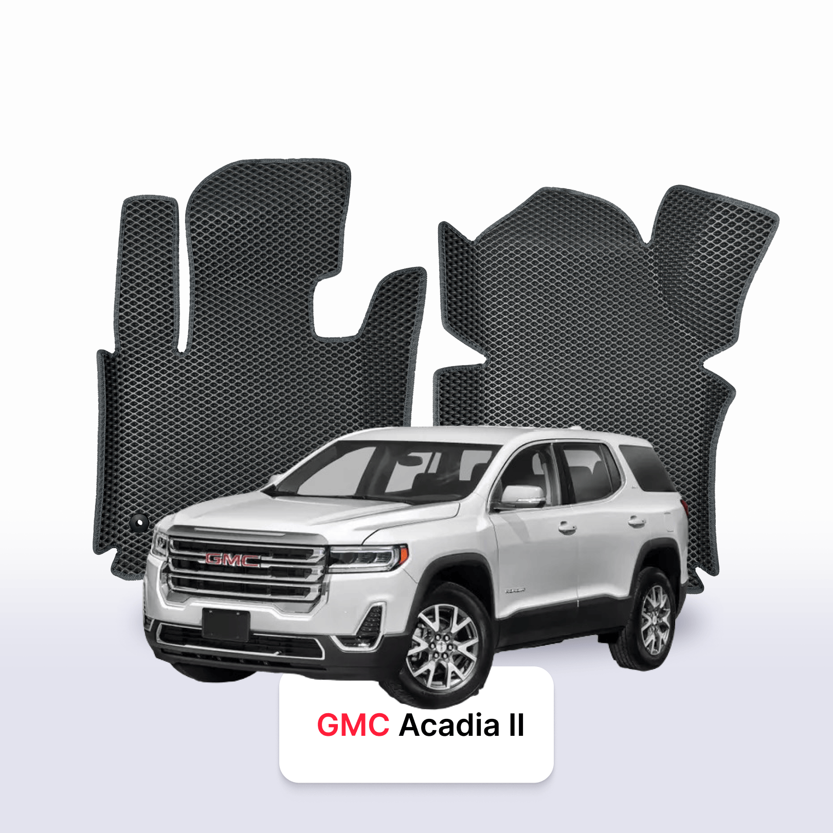 Autokoberce EVA pro GMC Acadia 2 gen 2016-2023 r. SUV