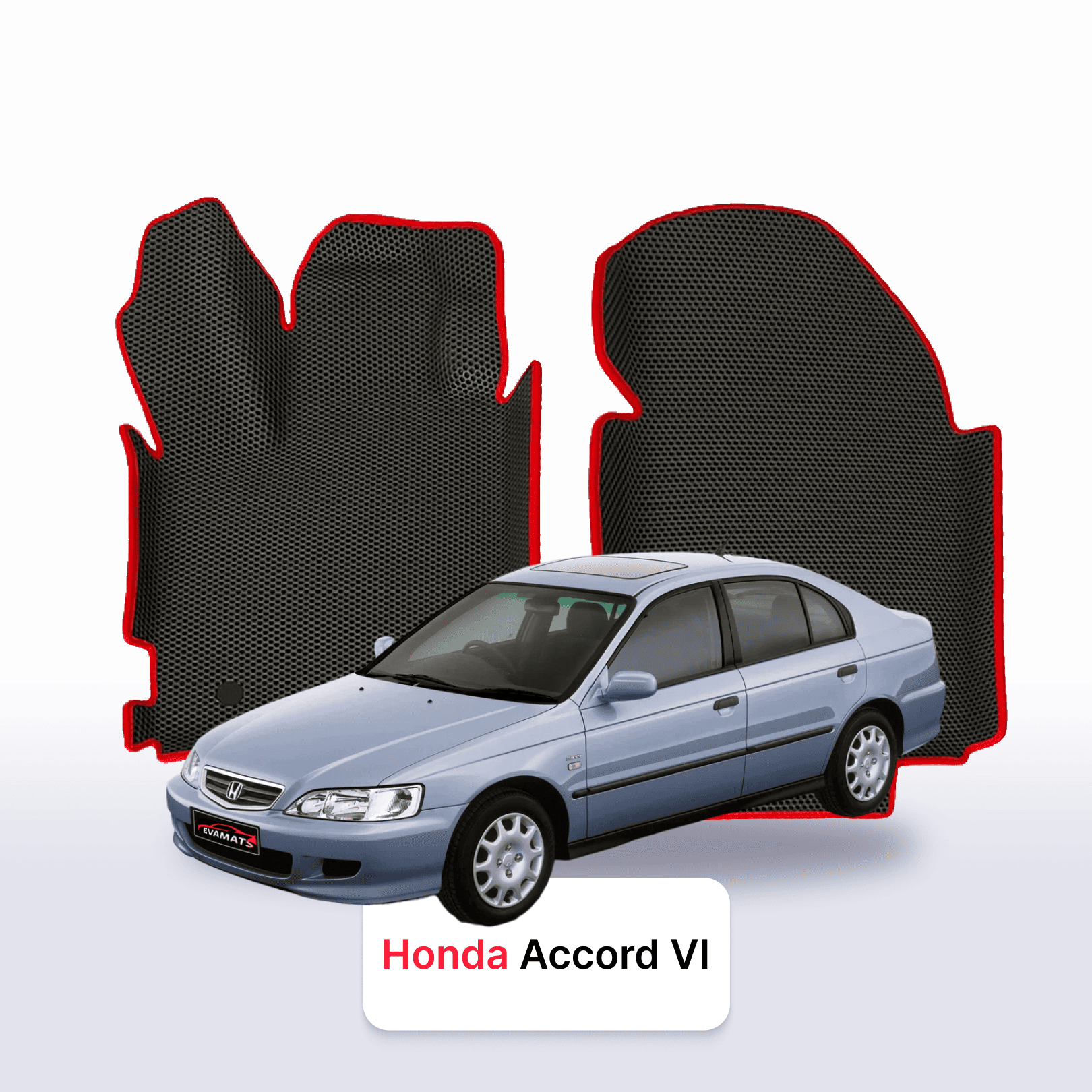 Autokoberce EVAMATS pro Honda Accord 6 gen 1997-2003 r. HATCHBACK/LIFTBACK