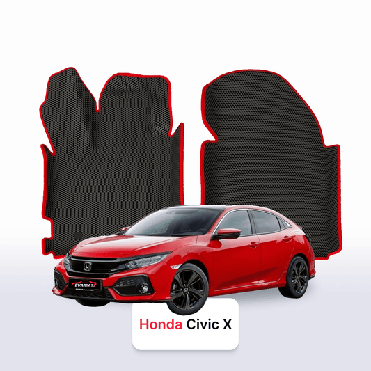 Autokoberce EVAMATS pro Honda Civic 10 gen 2015-2021 rok HATCHBACK 5dv.
