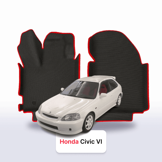 Autokoberce EVAMATS pro Honda Civic 6 gen 1995-2001 rok HATCHBACK 3dv.