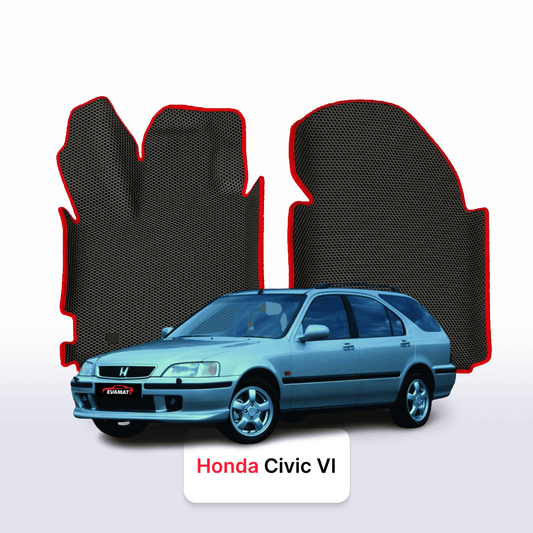 Autokoberce EVAMATS pro Honda Civic 6 gen 1995-2001 rok STATION WAGON Autokoberce EVAMATS pro Honda Civic 6 gen 1995-2001 rok STATION WAGON