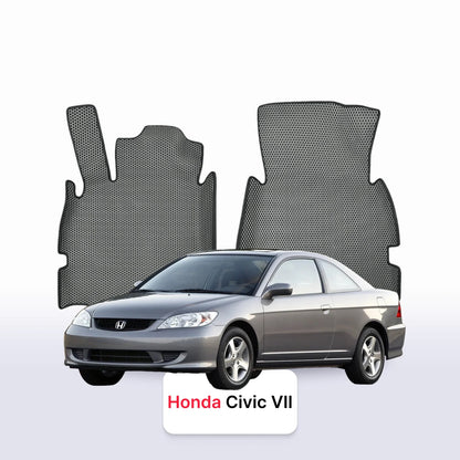 Autokoberce EVAMATS pro Honda Civic 7 gen 2000-2006 rok COUPE