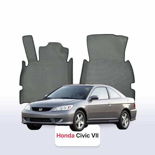 Autokoberce EVAMATS pro Honda Civic 7 gen 2000-2006 rok COUPE