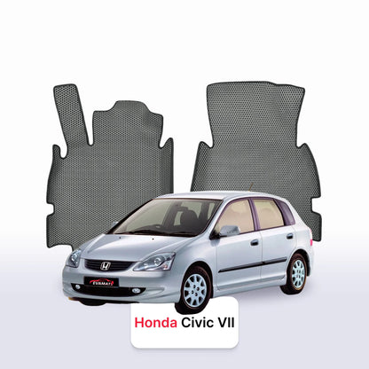 Autokoberce EVAMATS pro Honda Civic 7 gen 2000-2006 rok HATCHBACK 5dv.