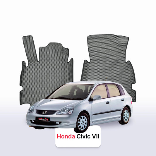 Autokoberce EVAMATS pro Honda Civic 7 gen 2000-2006 rok HATCHBACK 5dv.