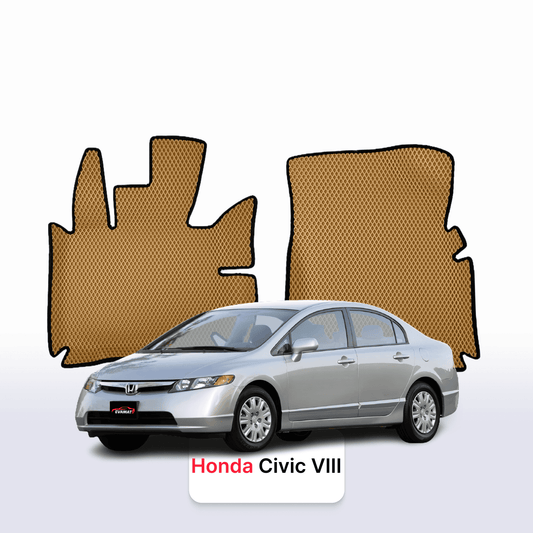 Autokoberce EVAMATS pro Honda Civic 8 gen 2005-2012 rok SEDAN