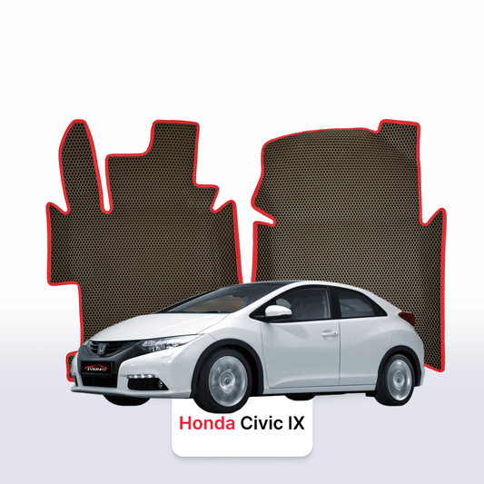 Autokoberce EVAMATS pro Honda Civic 9 gen 2011-2017 rok HATCHBACK 5dv.