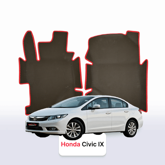 Autokoberce EVAMATS pro Honda Civic 9 gen 2011-2017 rok SEDAN Autokoberce EVAMATS pro Honda Civic 9 gen 2011-2017 rok SEDAN