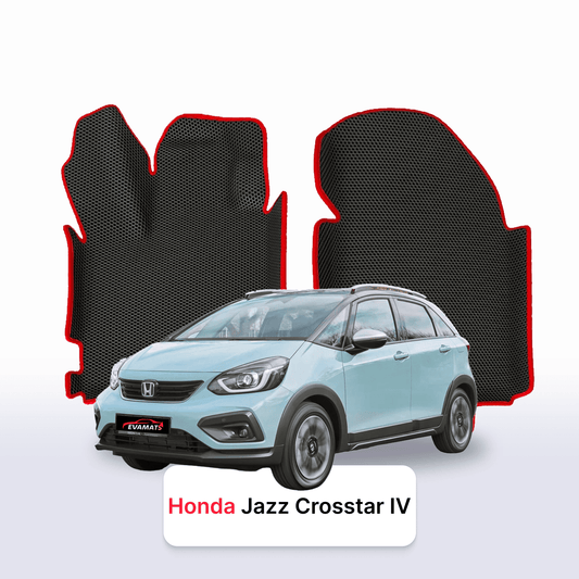 Autokoberce EVAMATS pro Honda Jazz Crosstar 4 gen 2020-2023 rok Hybrid HATCHBACK 5dv.
