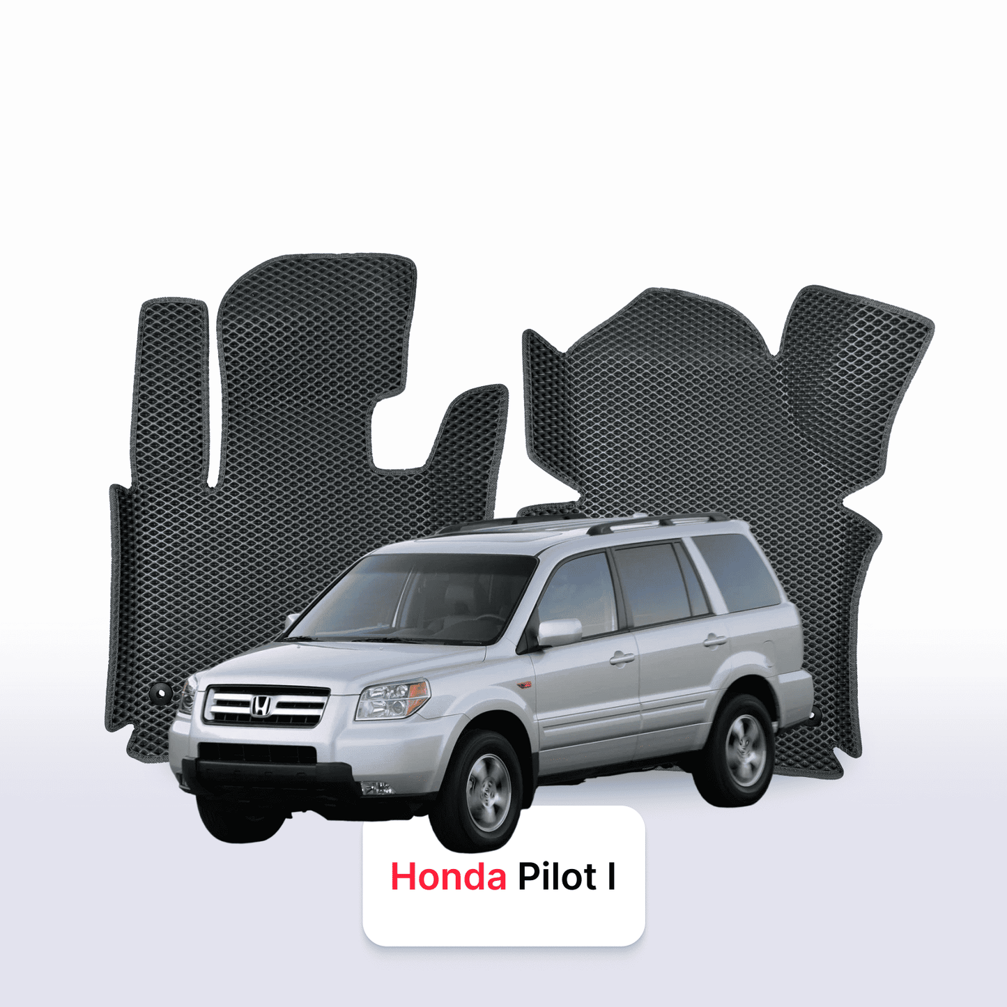 Autokoberce EVA pro Honda Pilot 1 gen 2002-2008 r. SUV