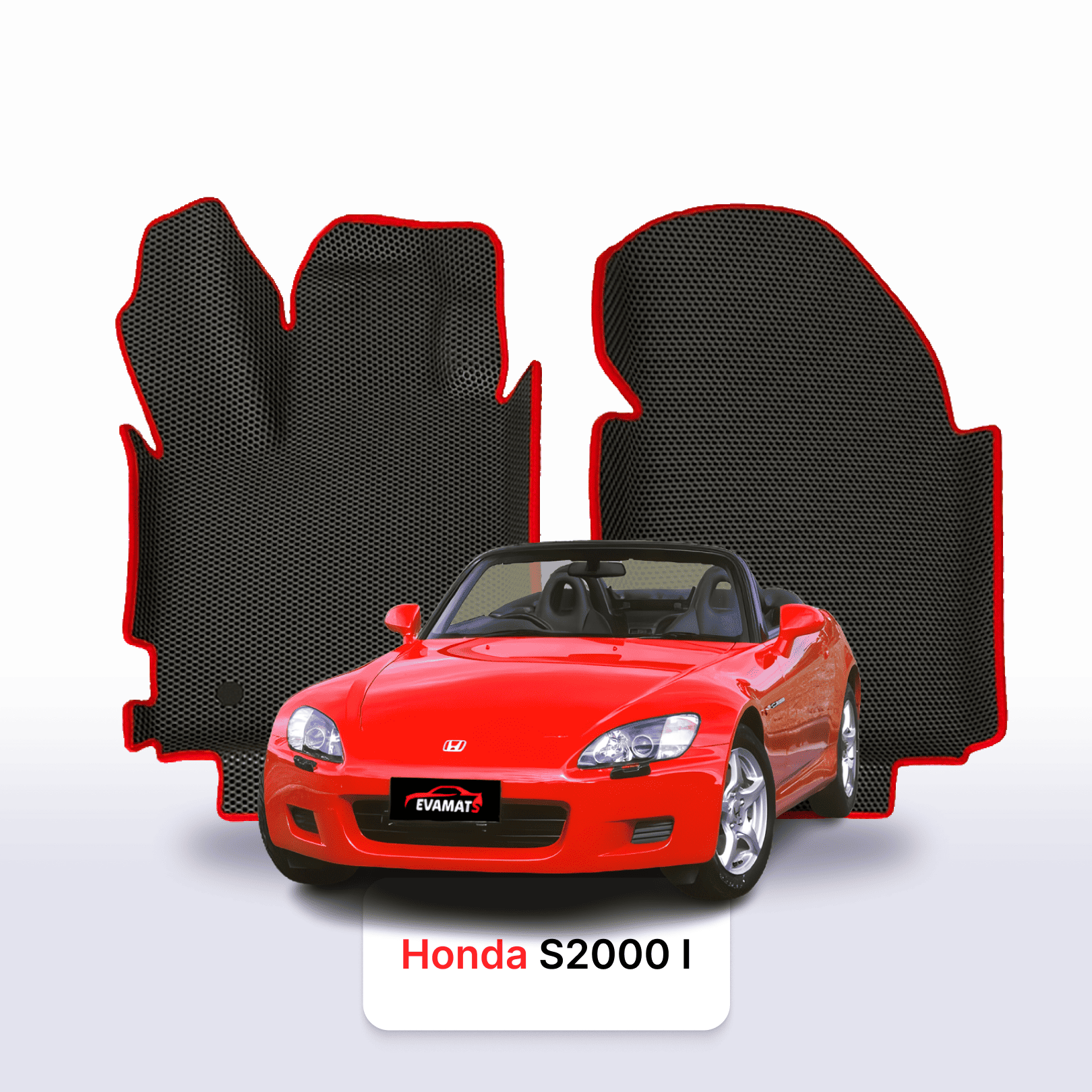 Autokoberce EVA pro Honda S2000 1 gen 1999-2009 r. KABRIOLET