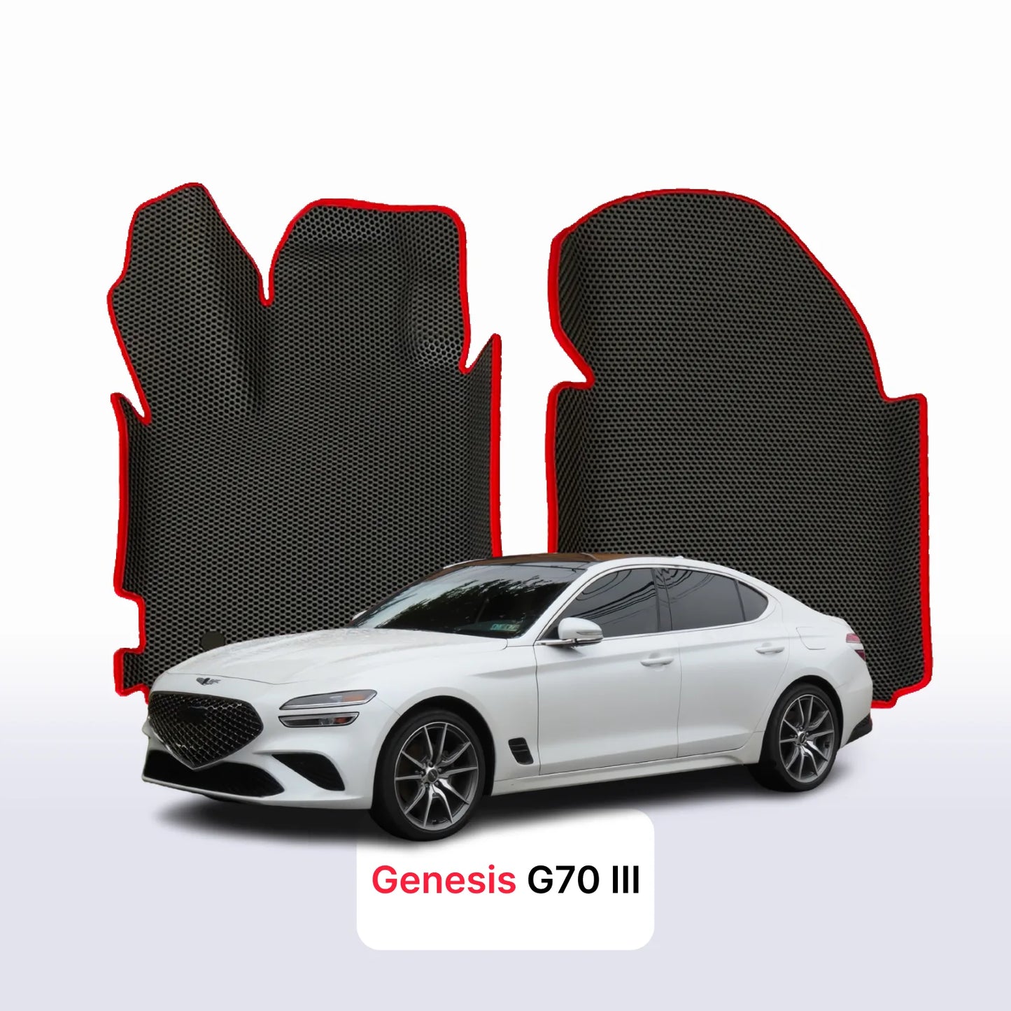 Autokoberce EVA pro Genesis G70 3 gen 2017-2027 r. SEDAN