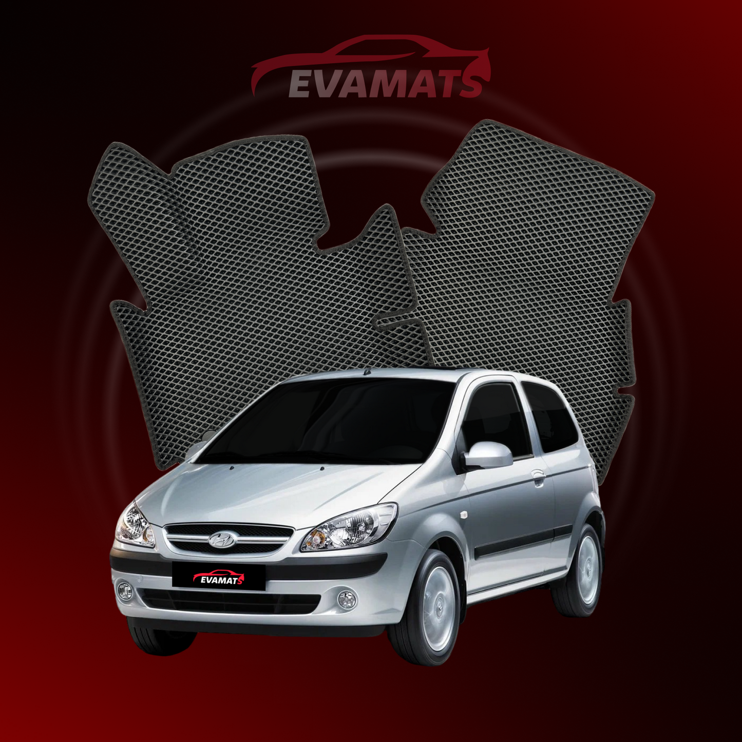 Autokoberce EVAMATS pro Hyundai Getz 1 gen 2002-2011 rok HATCHBACK 3dv.