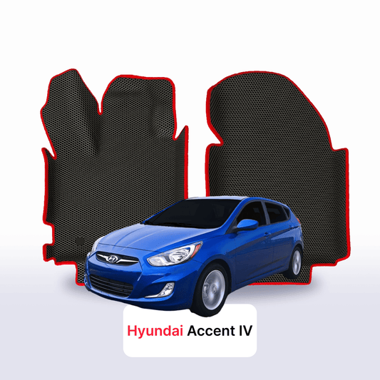 Autokoberce EVAMATS pro Hyundai Accent 4 gen 2010-2019 rok HATCHBACK 5dv.