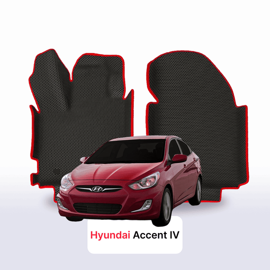 Autokoberce EVAMATS pro Hyundai Accent 4 gen 2010-2017 rok SEDAN