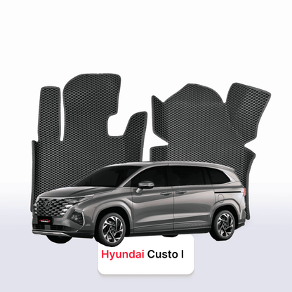 Autokoberce EVAMATS pro Hyundai Custo 1 gen 2021-2025 rok MINIVAN