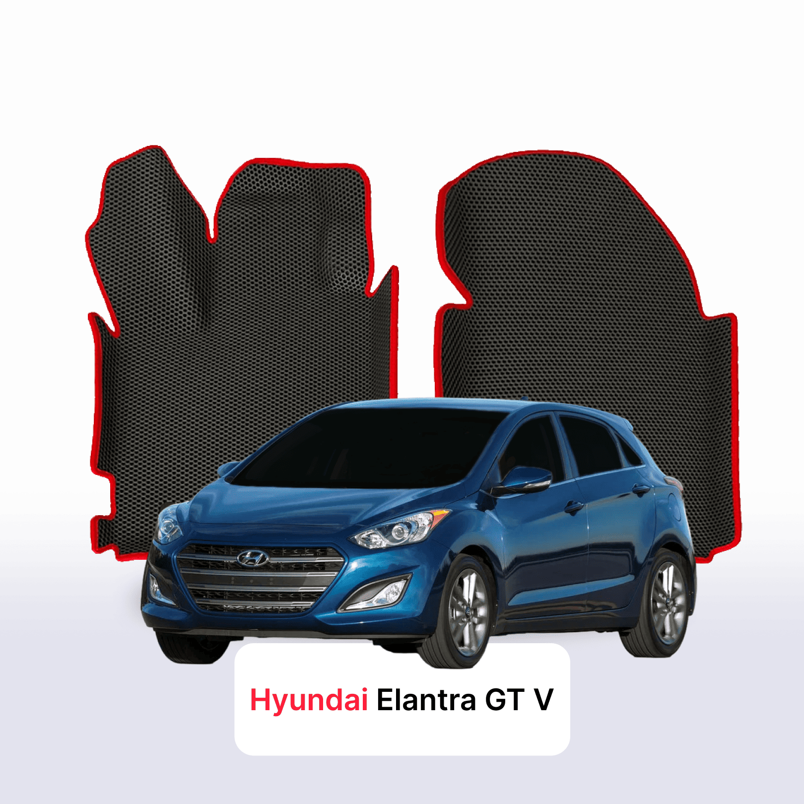 Autokoberce EVA pro Hyundai Elantra GT(MD) 5 gen 2013-2016 r. Hatchback 5 dveří