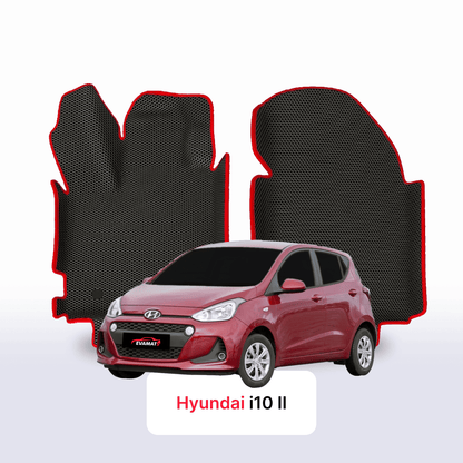 Autokoberce EVAMATS pro Hyundai i10 2 gen 2013-2019 rok HATCHBACK 5dv.