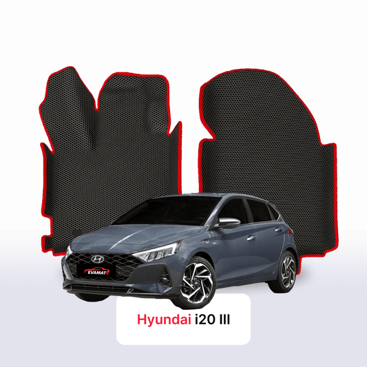 Autokoberce EVAMATS pro Hyundai I20 3 gen 2020-2025 rok HATCHBACK 5dv.
