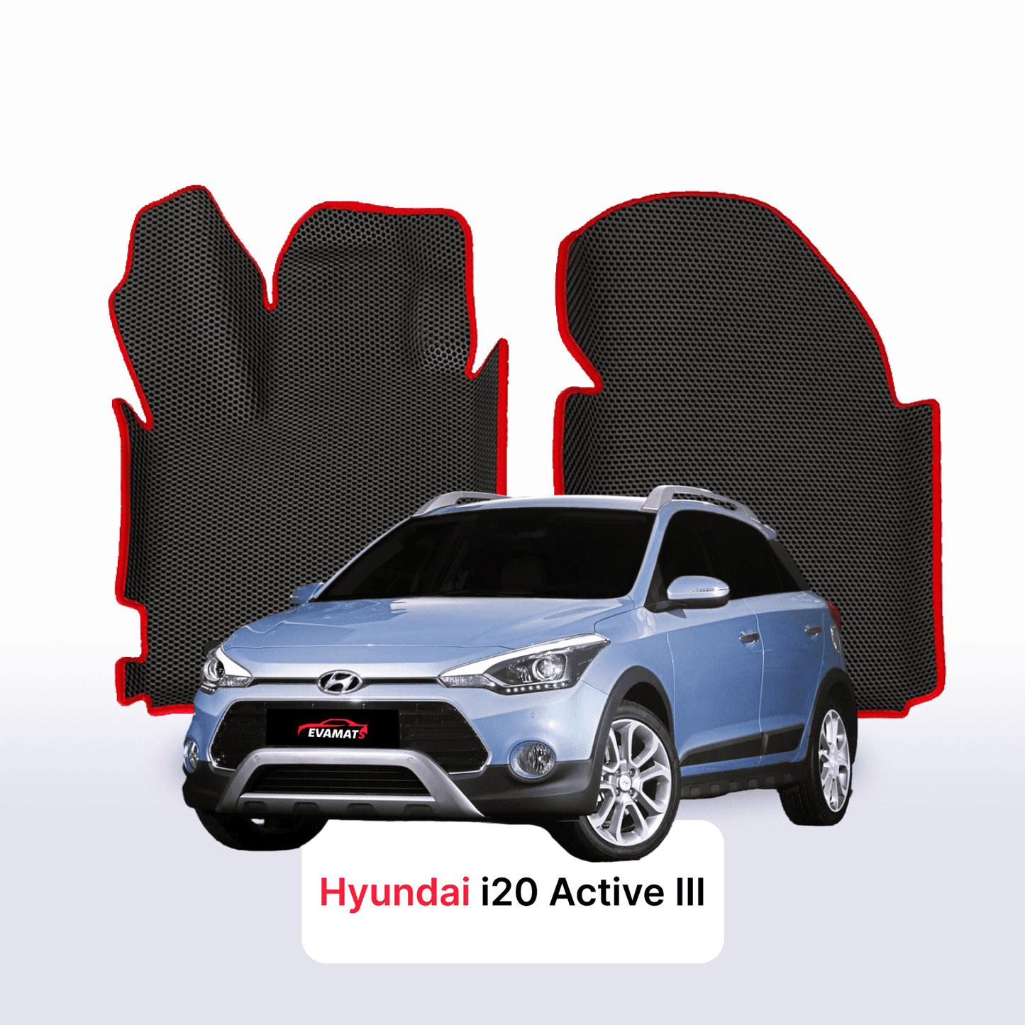Autokoberce EVA pro Hyundai I20 Active(IB) 2 gen 2014-2020 r. HATCHBACK 5 dveří