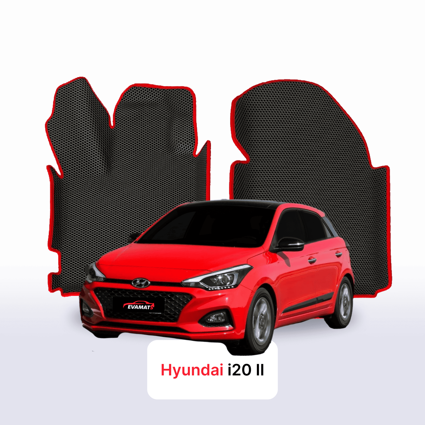 Autokoberce EVA pro Hyundai I20(IB) 2 gen 2014-2020 r. HATCHBACK 5 dveří